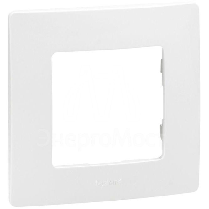 Рамка 1-м Etika бел. Leg 672501