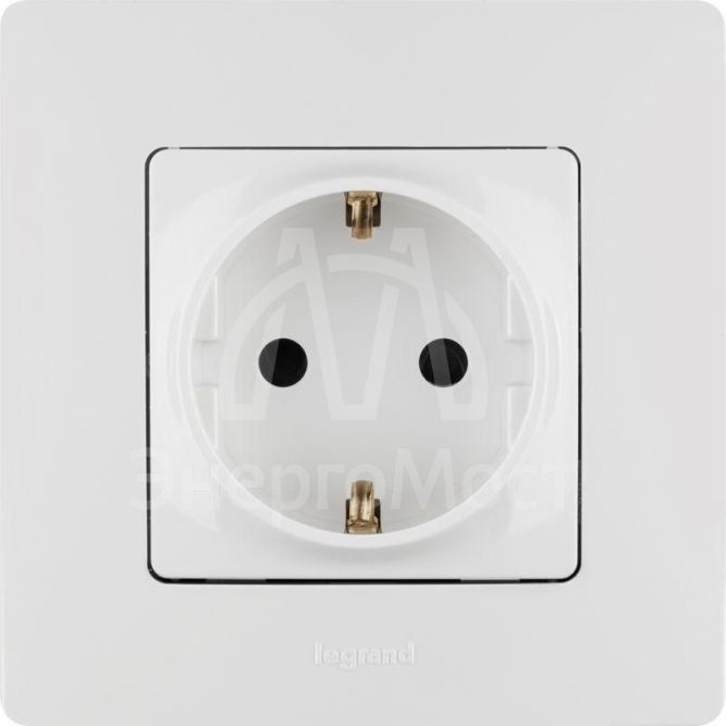 Рамка 1-м Etika бел. Leg 672501