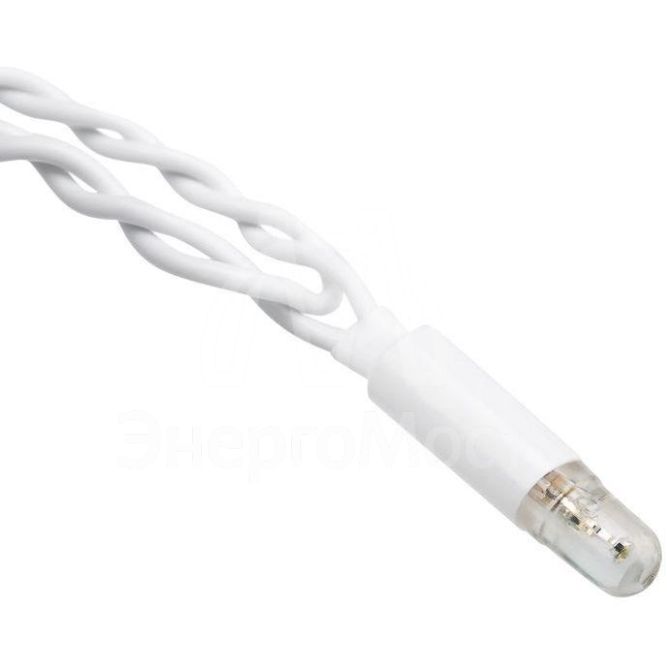 Гирлянда &amp;quot;Айсикл&amp;quot; (бахрома) 4.8х0.6м 176LED бел. 11Вт 230В IP65 провод бел. Neon-Night 255-137
