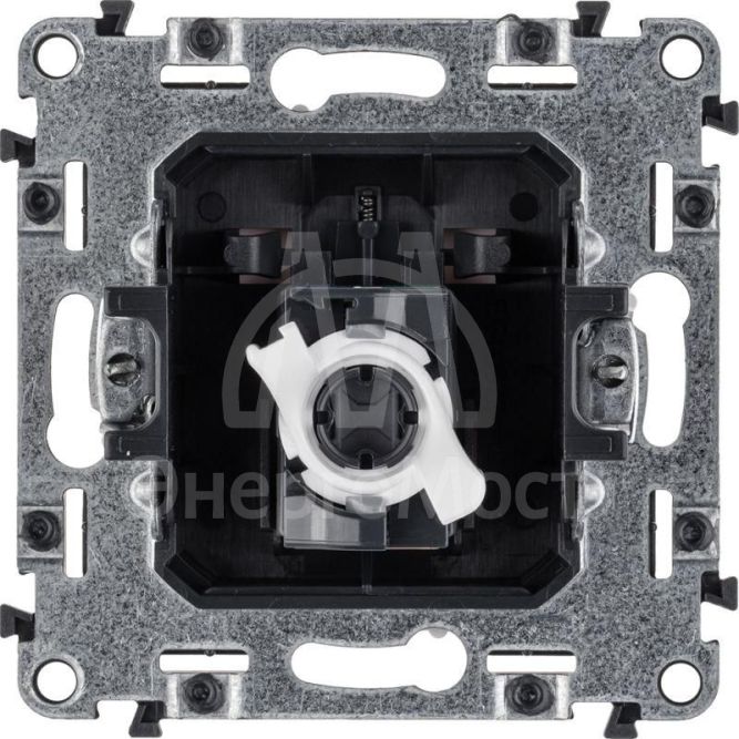 Механизм розетки комп. 1-м Valena Allure RJ45 CAT.5E UTP с лицевой панелью бел. Leg 753740