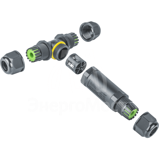 Коннектор кабельный T-образный 82 833 NTB-T01-5P-IP68 5PIN Navigator 82833