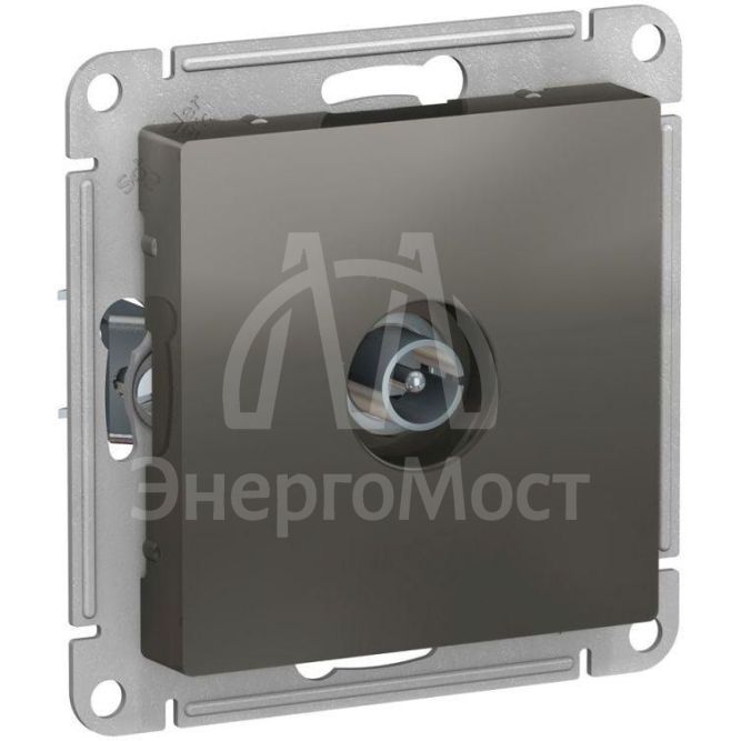 Розетка телевизионная TV AtlasDesign коннектор механизм сталь SE ATN000993