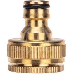 Адаптер латунный 1дюйм-3/4дюйм внутренняя резьба с переходником ЧЕТЫРЕ СЕЗОНА 62-0278