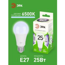 Лампа светодиодная GREEN LINE A60-25W-865-E27 GL 25Вт груша 6500К свет холод. E27 Эра Б0067111
