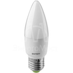 Лампа светодиодная 61 961 OLL-C37-10-230-6.5K-E27-FR 10Вт ОНЛАЙТ 61961