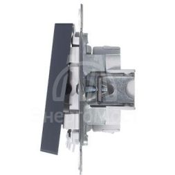 Механизм переключателя 1-кл. СП AtlasDesign 10А IP20 (сх. 6) 10AX грифель SchE ATN000761