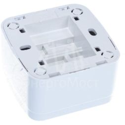 Выключатель 1-кл. ОП Электра 10А IP20 бел. Союз 0001