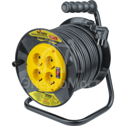 Удлинитель на катушке 4х20м с заземл. 93 905 NPE-R-04-20-E-3х0.75 NAVIGATOR 93905