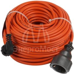 Удлинитель-шнур 1х50м с заземл. 16А IP20 UPx-1e-3х1.5-50m ПВС 3х1.5 (бухта) Эра Б0046819