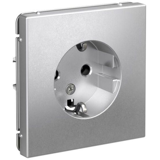 Розетка ArtGallery 16А с заземл. механизм алюм. SE GAL000343