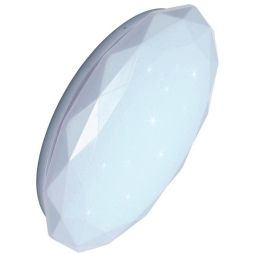 Светильник светодиодный Classic DIAMOND 24Вт 230В 6500К 1560лм 318х57мм настенно-потолочный КОСМОС KCDiam24W_6500