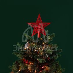 Фигура светодиодная на елку &amp;quot;Звезда&amp;quot; 20см красн. Neon-Night 501-005