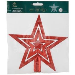 Фигура светодиодная на елку &amp;quot;Звезда&amp;quot; 20см красн. Neon-Night 501-005