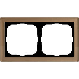 Рамка 2-м ArtGallery Pure органич. стекло шампань SE GAL320502