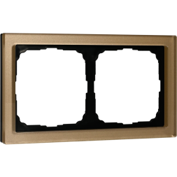 Рамка 2-м ArtGallery Pure органич. стекло шампань SE GAL320502