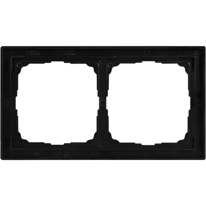 Рамка 2-м ArtGallery Pure органич. стекло шампань SE GAL320502