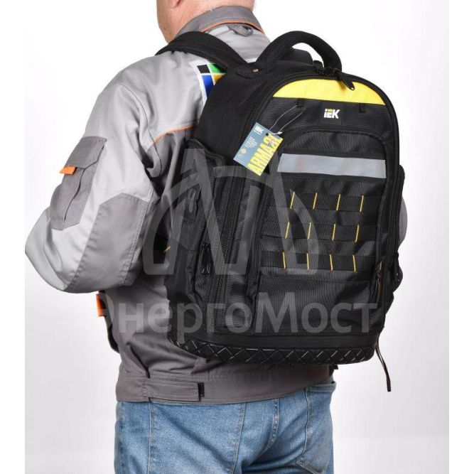 Рюкзак монтажника с резиновым дном BP-07 IEK ARMA2L 5 IEK A2L5-BP11-07-K02