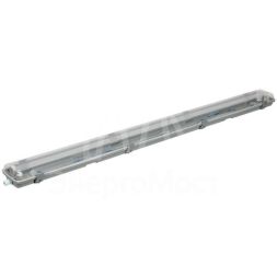 Светильник ДСП 2202 под LED лампу 2хT8 1200мм IP65 IEK LDSP0-2202-2X120-K01