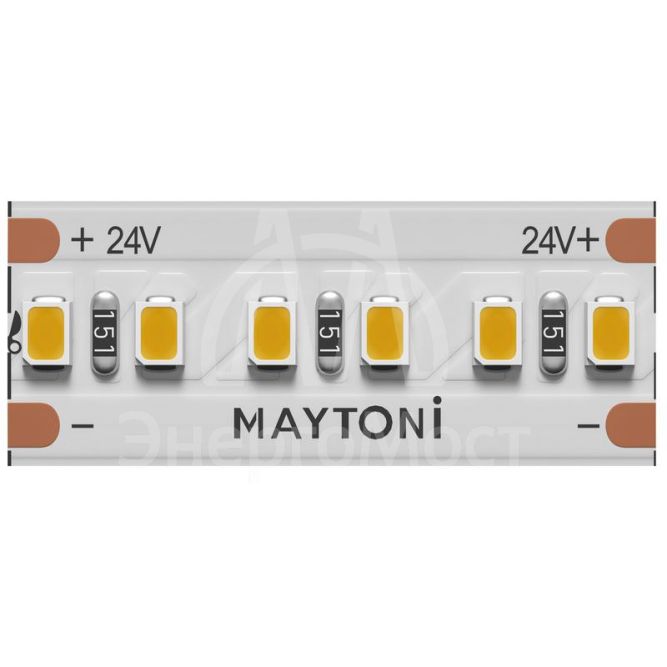 Лента светодиодная 24В 2216 8Вт/м 3000К IP20 (уп.5м) Maytoni 201061