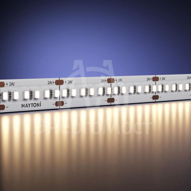 Лента светодиодная 24В 2216 8Вт/м 3000К IP20 (уп.5м) Maytoni 201061
