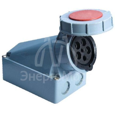 Розетка стационарная наружная 1352 3Р+РЕ+N 63А 380В IP67 PROxima EKF ps-1352-63-380