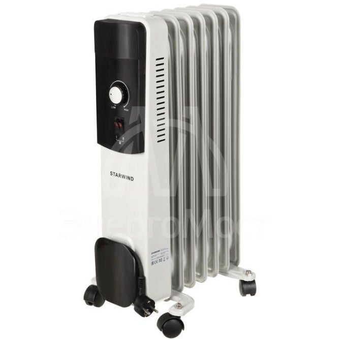 Радиатор электрический 7 секц. масл. 1500Вт SHV4710 STARWIND 1387172