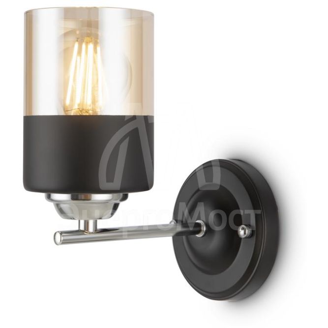 Светильник Gretta 60Вт E27х1 IP20 бра настен. Freya FR5088WL-01B