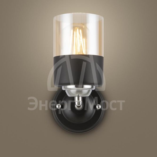 Светильник Gretta 60Вт E27х1 IP20 бра настен. Freya FR5088WL-01B