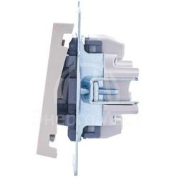 Механизм выключателя 1-кл. СП VESNA кремов. LEZARD 742-0388-100