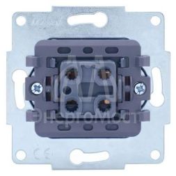 Механизм выключателя 1-кл. СП VESNA кремов. LEZARD 742-0388-100