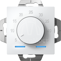 Механизм термостата ATLASDESIGN электрон. теплого пола с датчиком 10А бел. SchE ATN000135