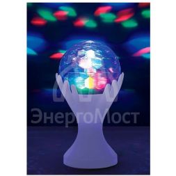 Диско-светильник 10.5х20см на подставке 3Вт 220В Космос KOCNL-EL154