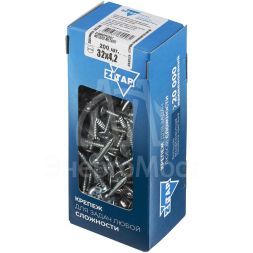 Саморез для тонкого метал. листа 4.2х32 (уп.200шт) коробка Tech-Krep 102142