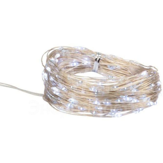 Гирлянда светодиодная &amp;quot;Роса&amp;quot; 30м 300LED бел. 3.6Вт IP44 с трансф. Neon-Night 303-215