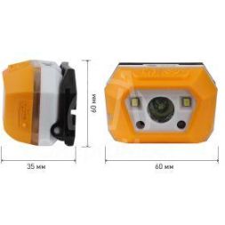 Фонарь светодиодный налобный &amp;quot;Рабочие Практик&amp;quot; GA-810 аккум. 3Вт сенсорный micro-USB Эра Б0052318