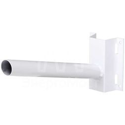 Кронштейн на столб для PSL D60х1.5-WH под бандажную ленту бел. JazzWay 5017450