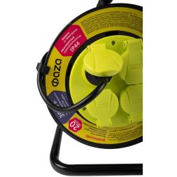 Удлинитель на катушке 4х20м с заземл. IP44 CRW-04-2000 ФАZА 5063839