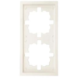 Рамка 2-мест. горизонт. ZIMA слон. кость LEZARD 704-9000-147