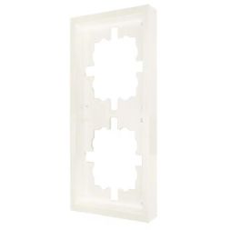 Рамка 2-мест. горизонт. ZIMA слон. кость LEZARD 704-9000-147