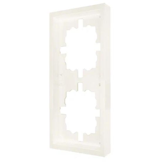 Рамка 2-мест. горизонт. ZIMA слон. кость LEZARD 704-9000-147