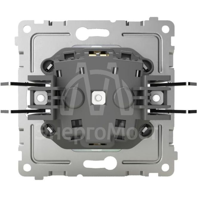 Розетка 1-м СП Pixel 16А IP20 с заземл. защ. шторки с крышкой механизм перламутр. TOKOV ELECTRIC TKE-PX-R1ZSW1-C04