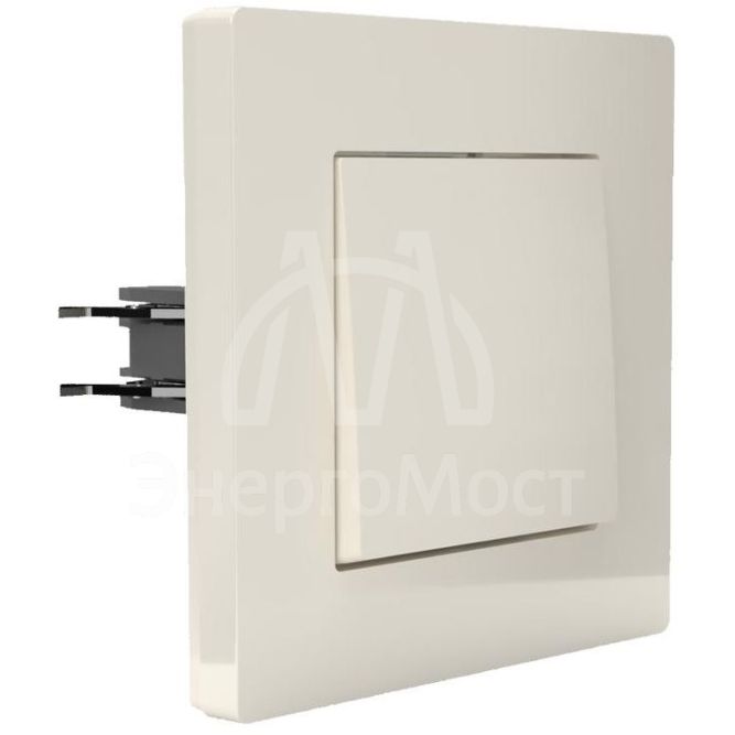 Выключатель 1-кл. СП Pixel 10А IP20 в сборе беж. TOKOV ELECTRIC TKE-PX-V1F-C02