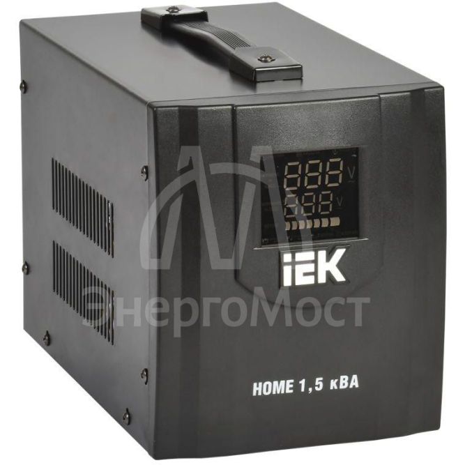 Стабилизатор напряжения HOME СНР 1/220 1.5кВА переносной IEK IVS20-1-01500