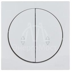 Выключатель проходной 2-кл. СП OSEN 10А IP20 механизм бел. LEZARD 743-0288-106