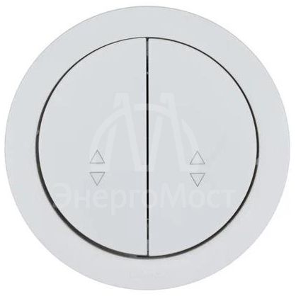 Выключатель проходной 2-кл. СП OSEN 10А IP20 механизм бел. LEZARD 743-0288-106