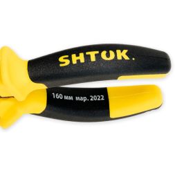 Тонкогубцы изогнутые 1000В 160мм (08107) SHTOK 376277