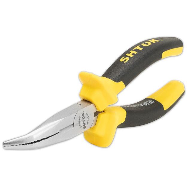 Тонкогубцы изогнутые 1000В 160мм (08107) SHTOK 376277