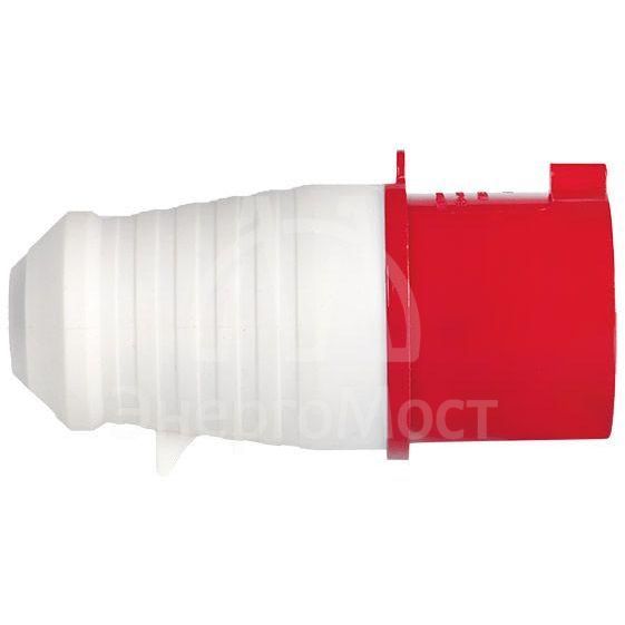 Вилка эл. каб. 16А 3P+РЕ 380В IP44 (014) EKF ps-014-16-380
