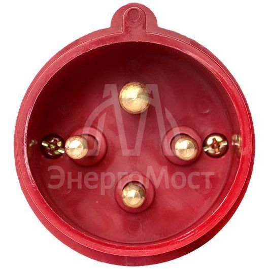 Вилка эл. каб. 16А 3P+РЕ 380В IP44 (014) EKF ps-014-16-380