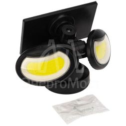 Прожектор светодиодный NEВт AGE COB 6500К с датчиками движения и освещенности встроенный аккумулятор Lamper 602-1010